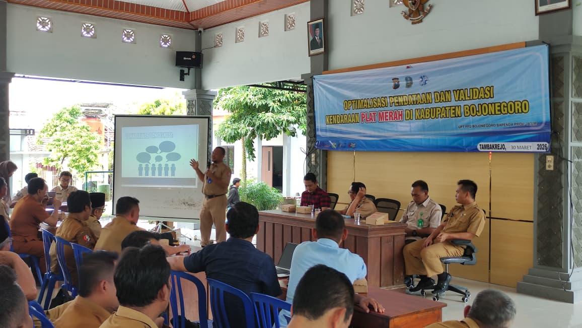 Optimalisasi Pendataan dan Validasi Kendaraan Plat Merah di Kabupaten Bojonegoro
