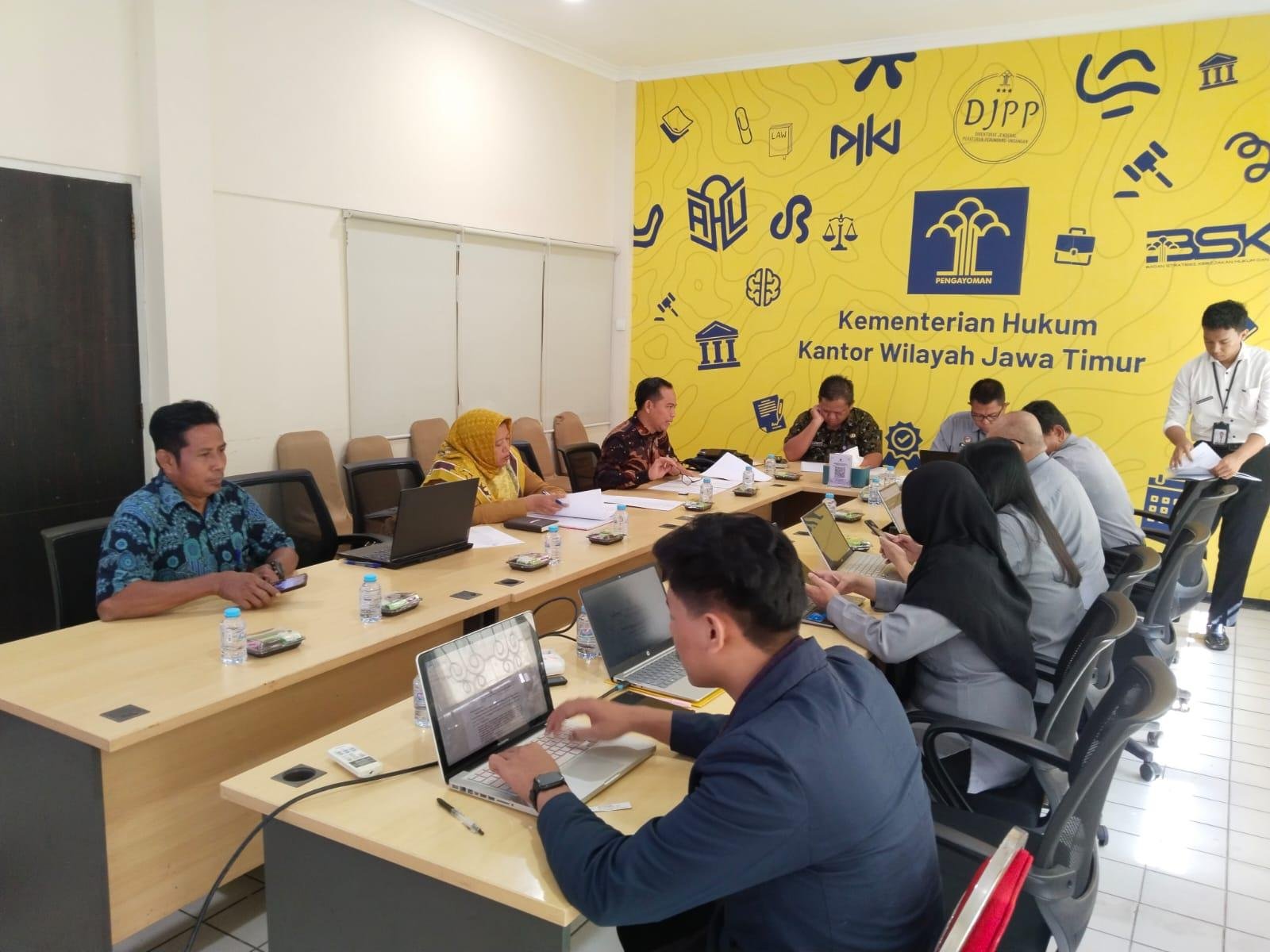 BPKAD Bojonegoro Lakukan Harmonisasi Raperbup Penempatan Dana Abadi Daerah Bidang Pendidikan